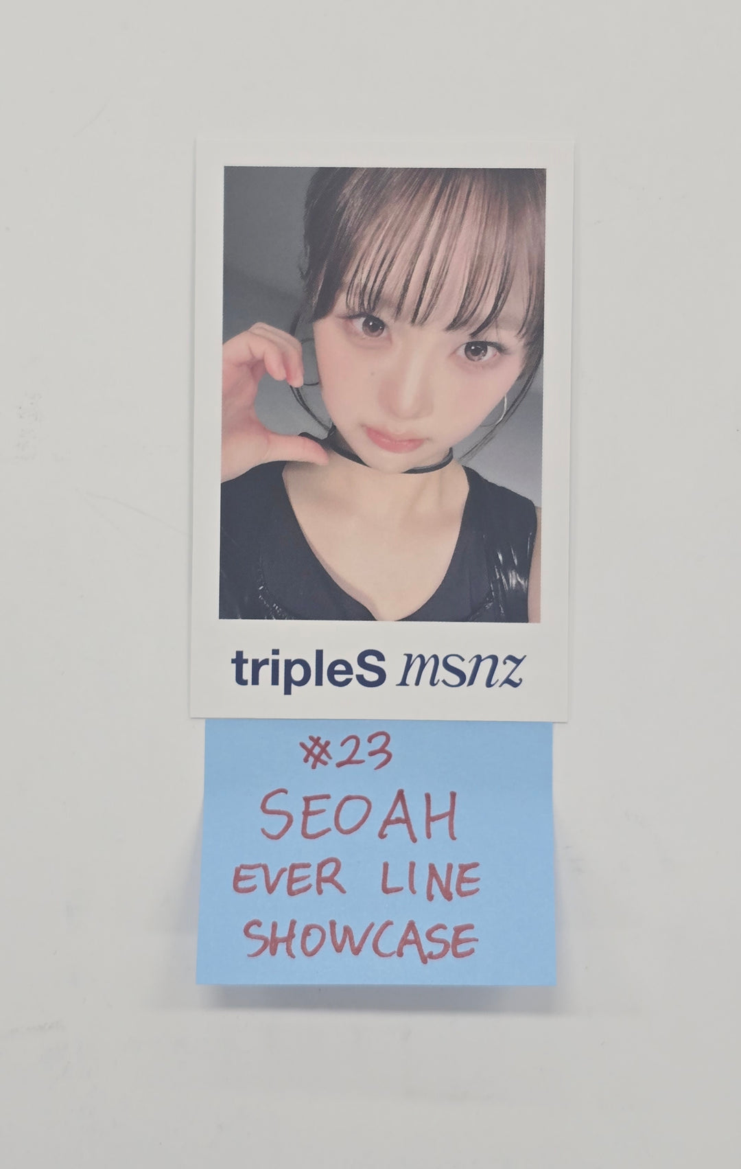 Triples_msnz "Beyond Beauty" - Everline Showcase Event Polaroid type Photocard (Objekt Music Album ver.) [25.12.10]