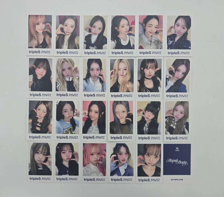 Triples_msnz "Beyond Beauty" - Everline Showcase Event Polaroid type Photocard (Objekt Music Album ver.) [25.12.10]