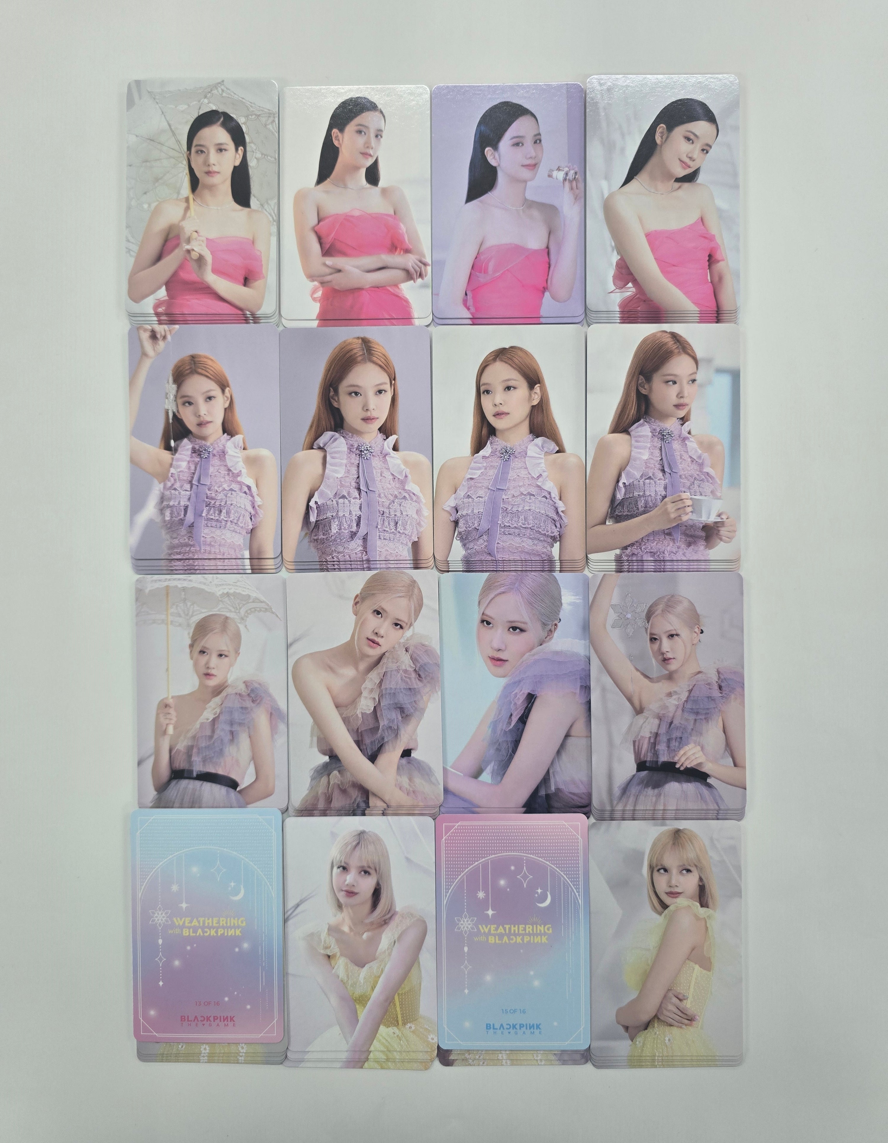 BLACKPINK - BLACKPINK THE GAME PHOTOCARD COLLECTION WEATHERING