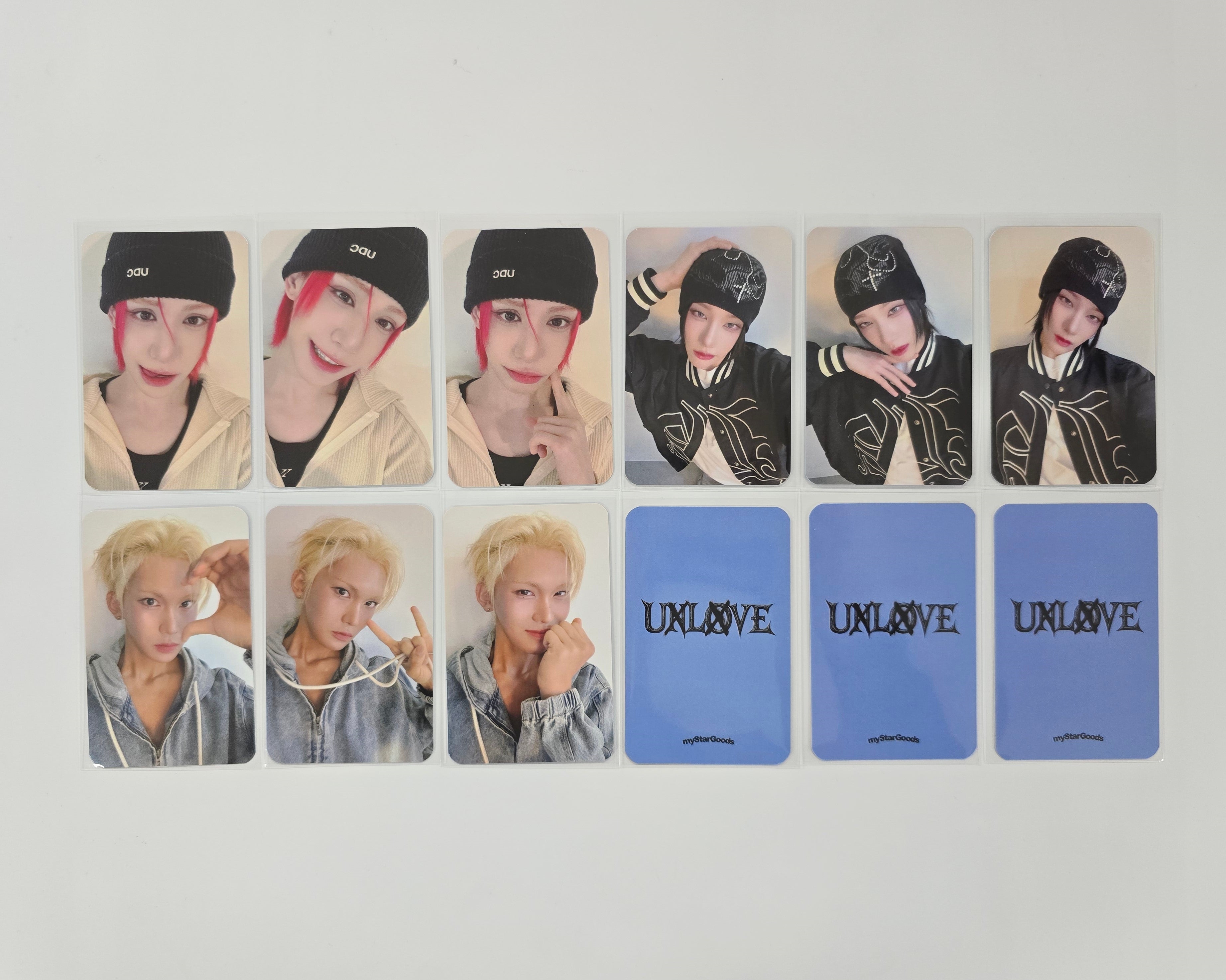 XLOV ARISEトレカ XLOV UXLXVE封入トレカとmy star goods 6.0 トレカがまとまって入荷