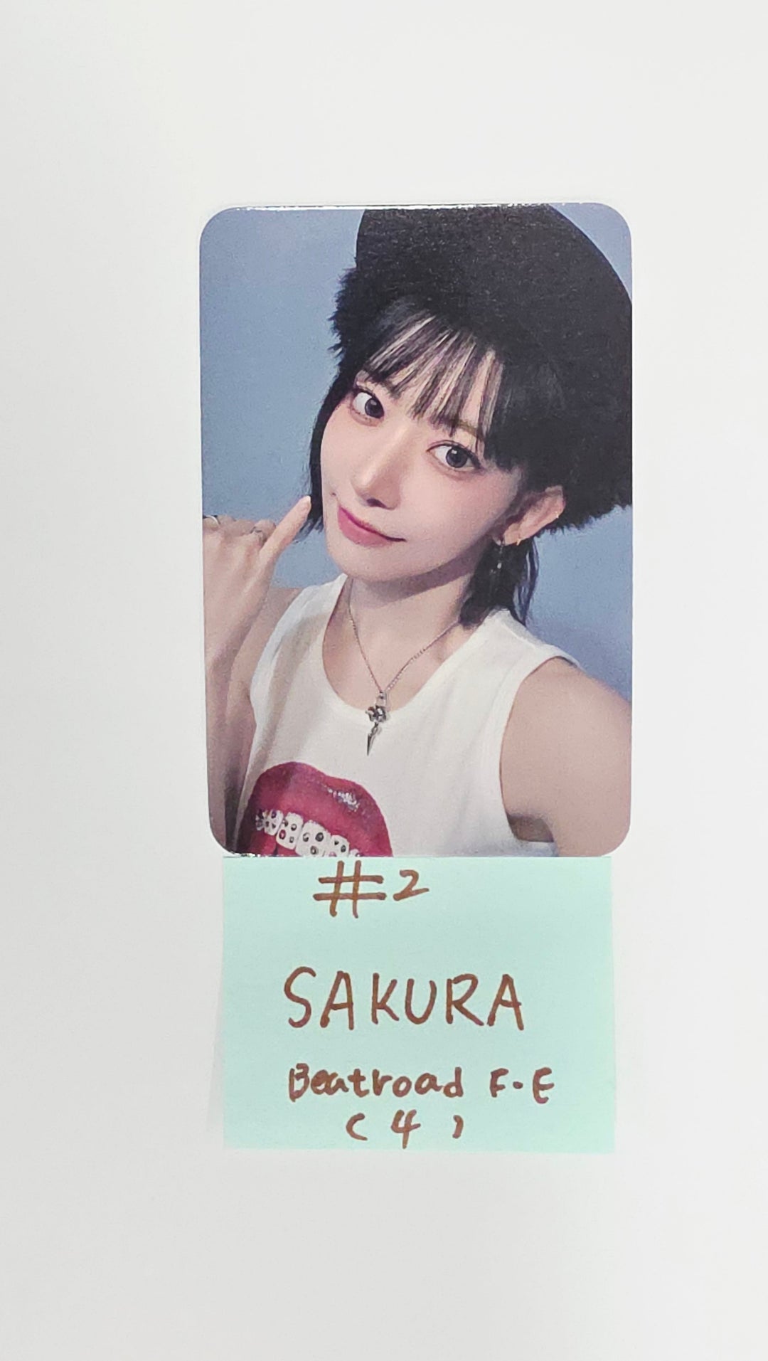 Le Sserafim "SPAGHETTI" - Beatroad Fansign Event Photocard (comepact ver.) [25.12.11]