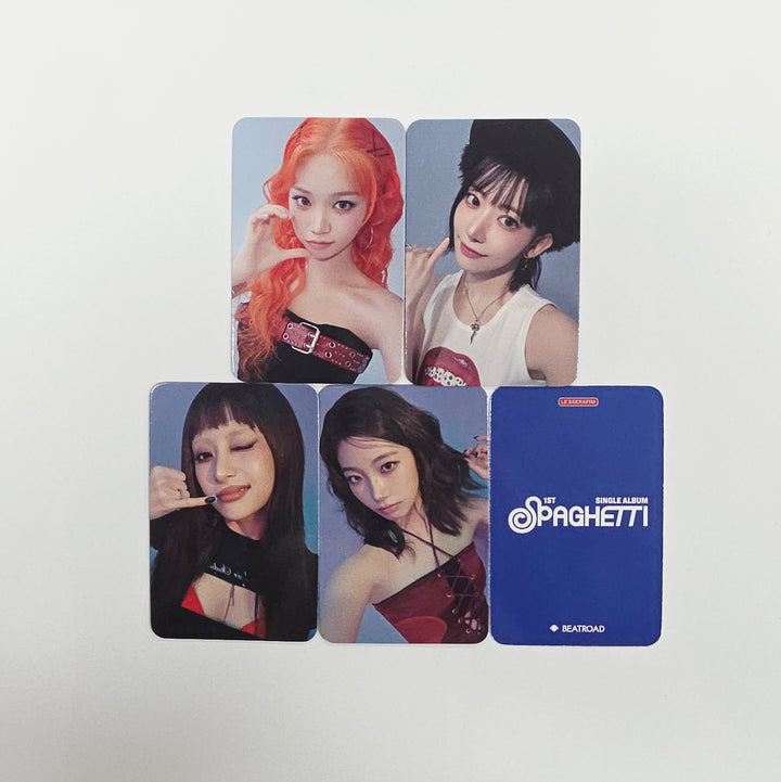 Le Sserafim "SPAGHETTI" - Beatroad Fansign Event Photocard (comepact ver.) [25.12.11]