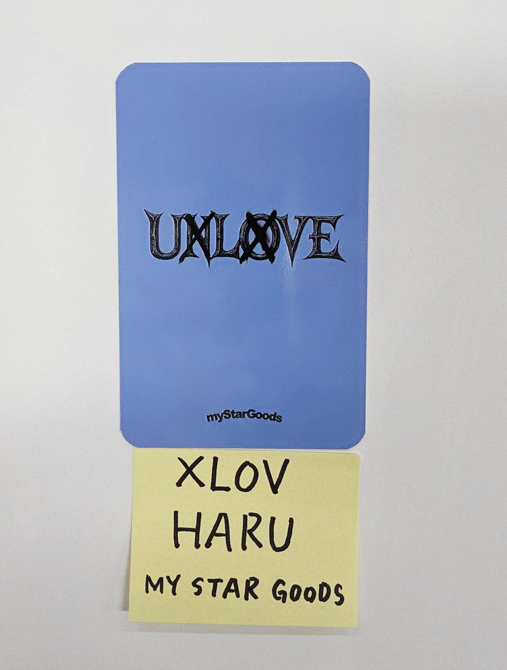 HARU (of XLOV) "UXLXVE" - Hand Autograhped(Signed) Photocard [25.12.11]