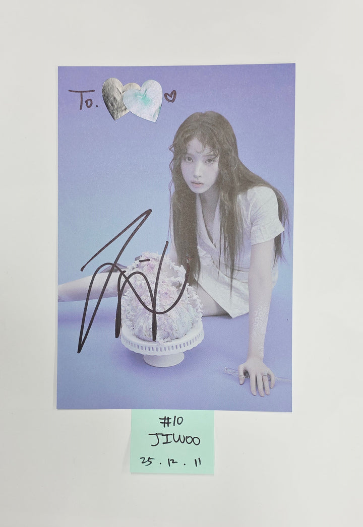 NMIXX "Blue Valentine" - A Cut Page From Fansign Event Album [25.12.11