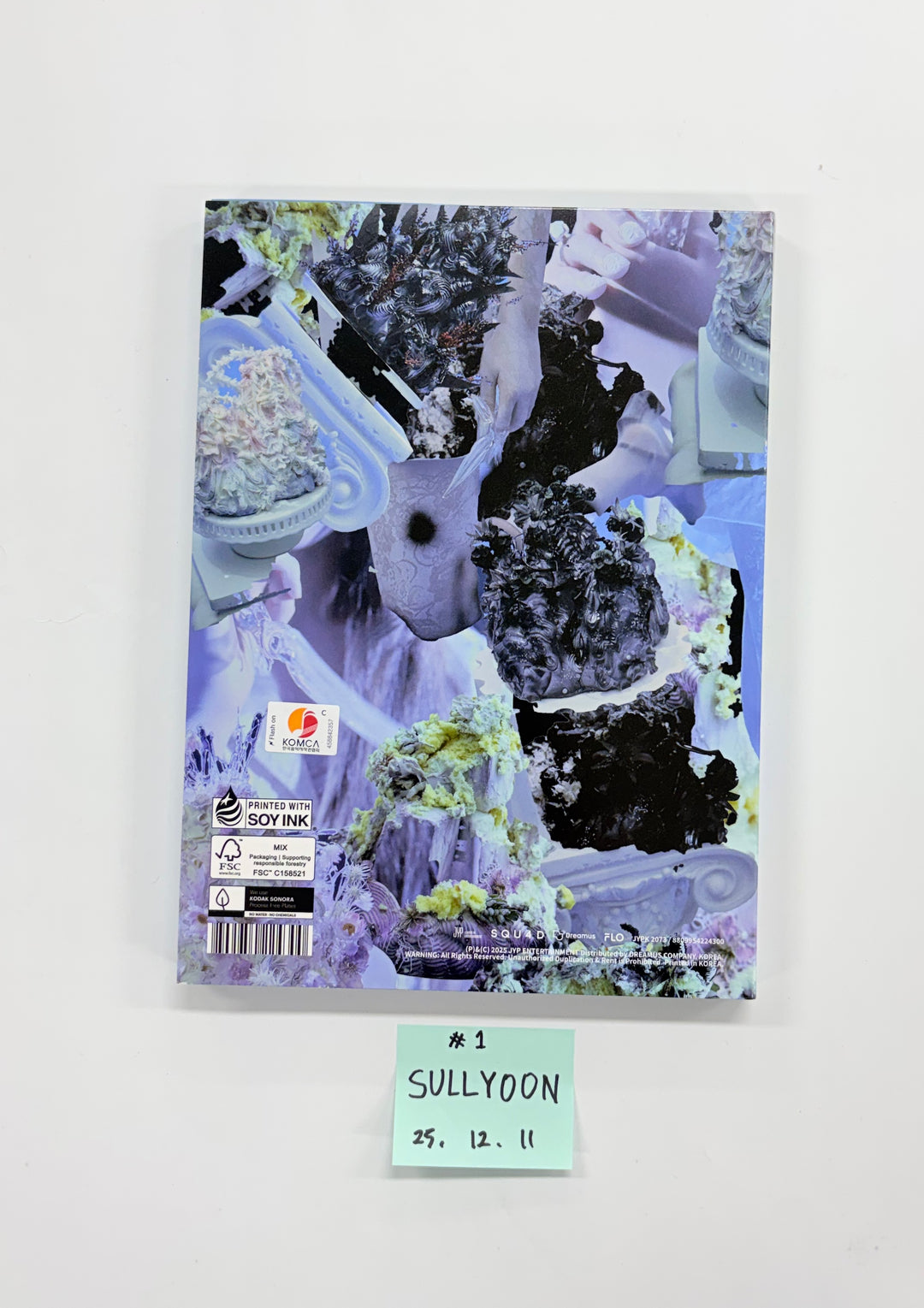 SULLYOON (of NMIXX) "Blue Valentine" - Hand Autograhped(Signed) Album [25.12.11]