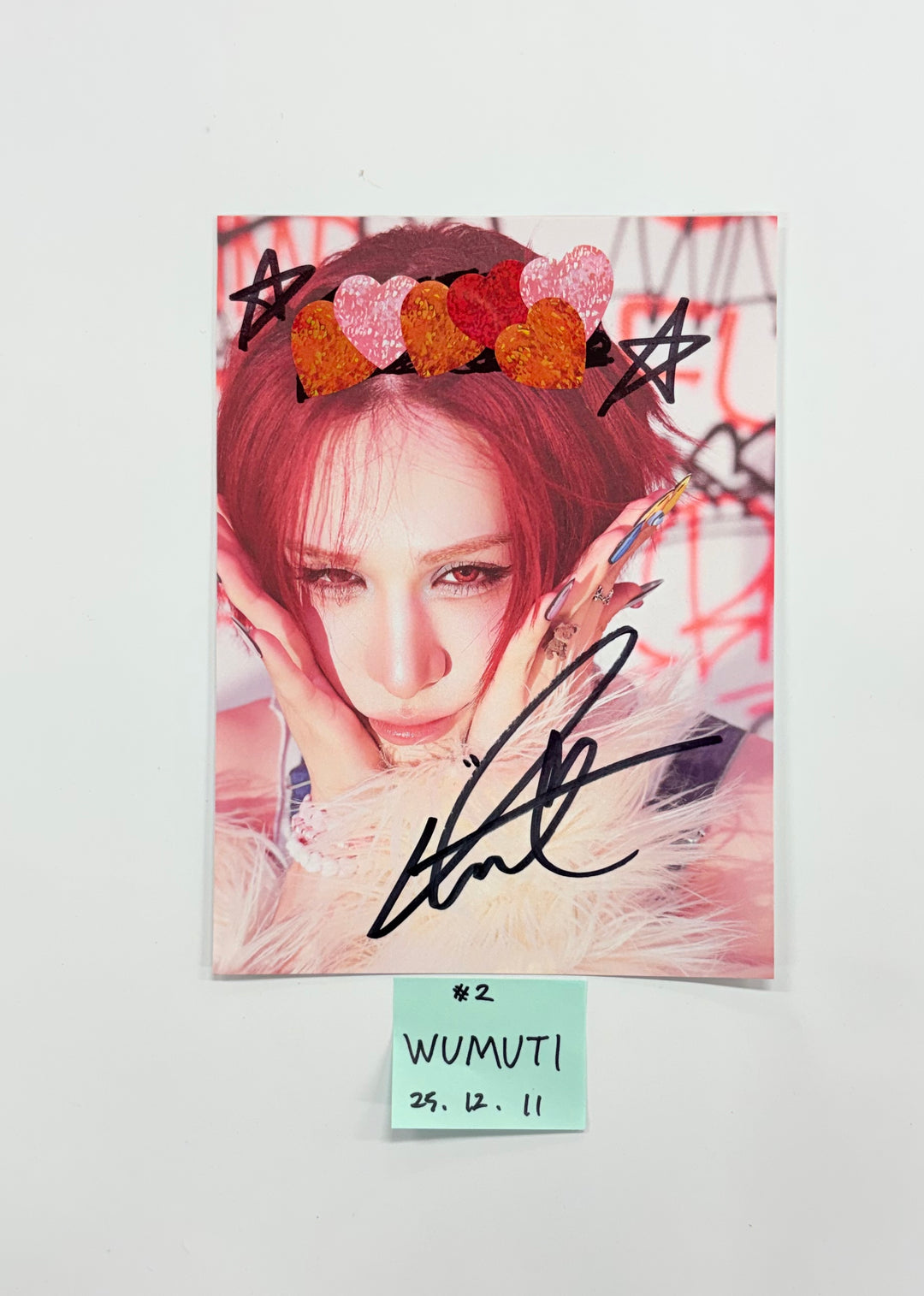 XLOV "UXLXVE" - A Cut Page From Fansign Event Album [25.12.]