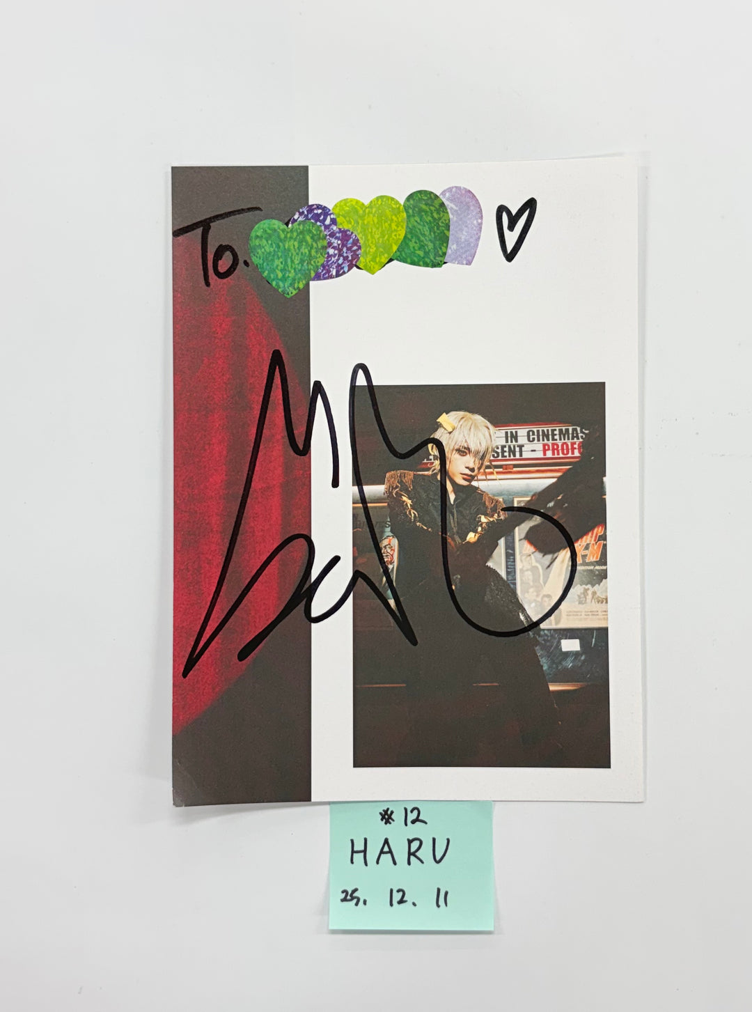 XLOV "UXLXVE" - A Cut Page From Fansign Event Album [25.12.]