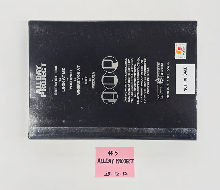 RESCENE "lip bomb", TripleS msnz  "Beyond Beauty", MIYEON "MY, Lover",  ALLDAY PROJECT "ALLDAY PROJECT" - Hand Autographed(Signed) Promo Album [25.12.12]