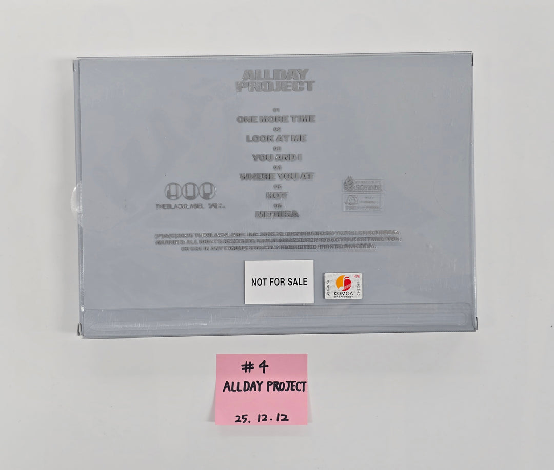 RESCENE "lip bomb", TripleS msnz  "Beyond Beauty", MIYEON "MY, Lover",  ALLDAY PROJECT "ALLDAY PROJECT" - Hand Autographed(Signed) Promo Album [25.12.12]