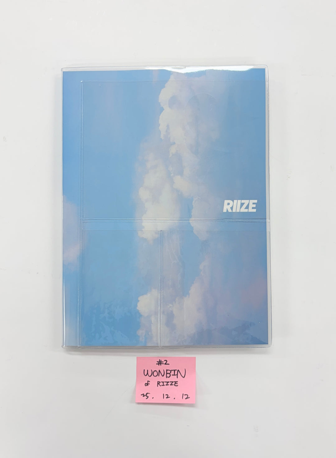 WONBIN (of RIIZE) "RIIZING" - Hand Autographed(Signed) Album [25.12.12]