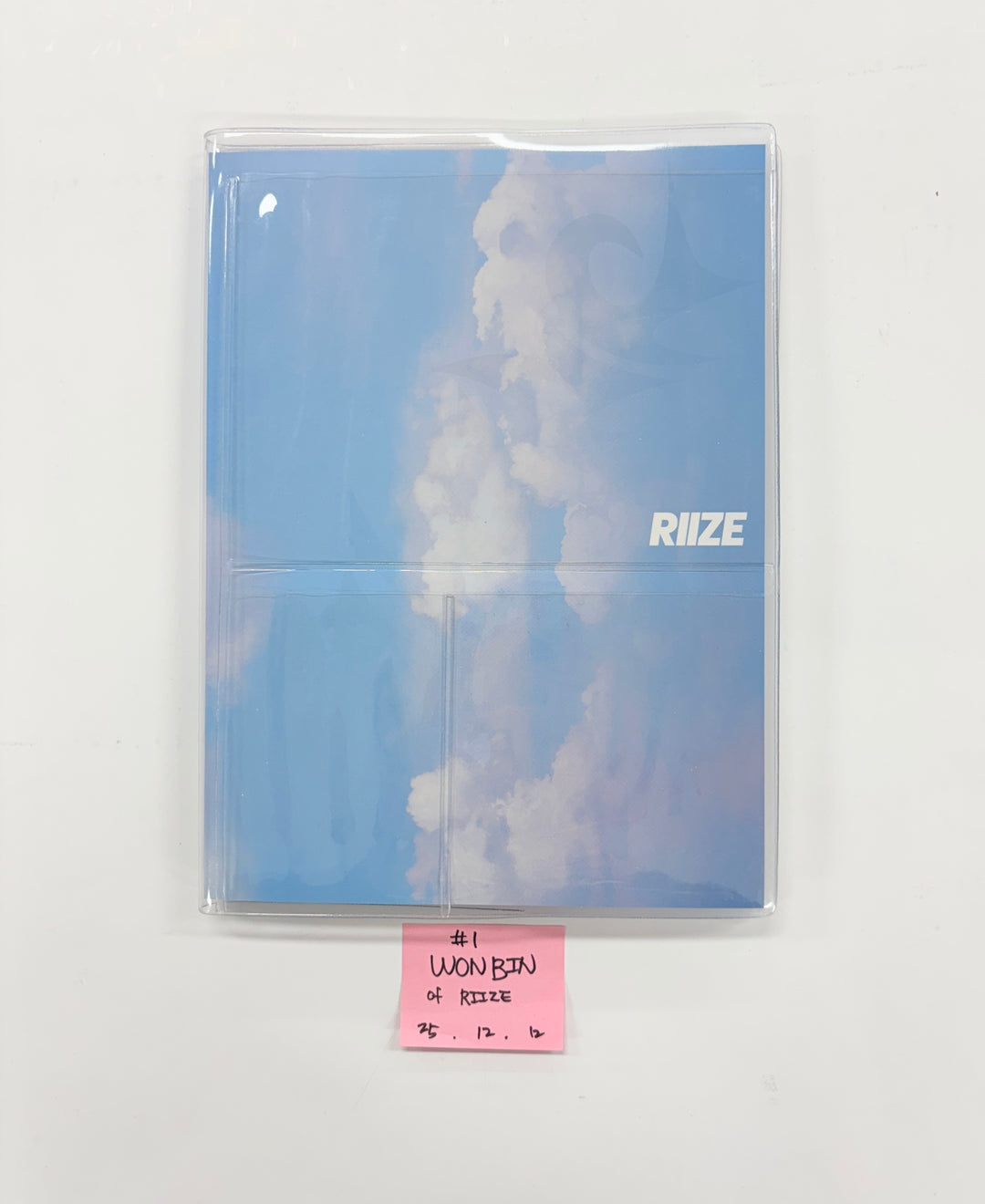 WONBIN (of RIIZE) "RIIZING" - Hand Autographed(Signed) Album [25.12.12]