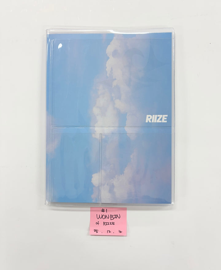 WONBIN (of RIIZE) "RIIZING" - Hand Autographed(Signed) Album [25.12.12]