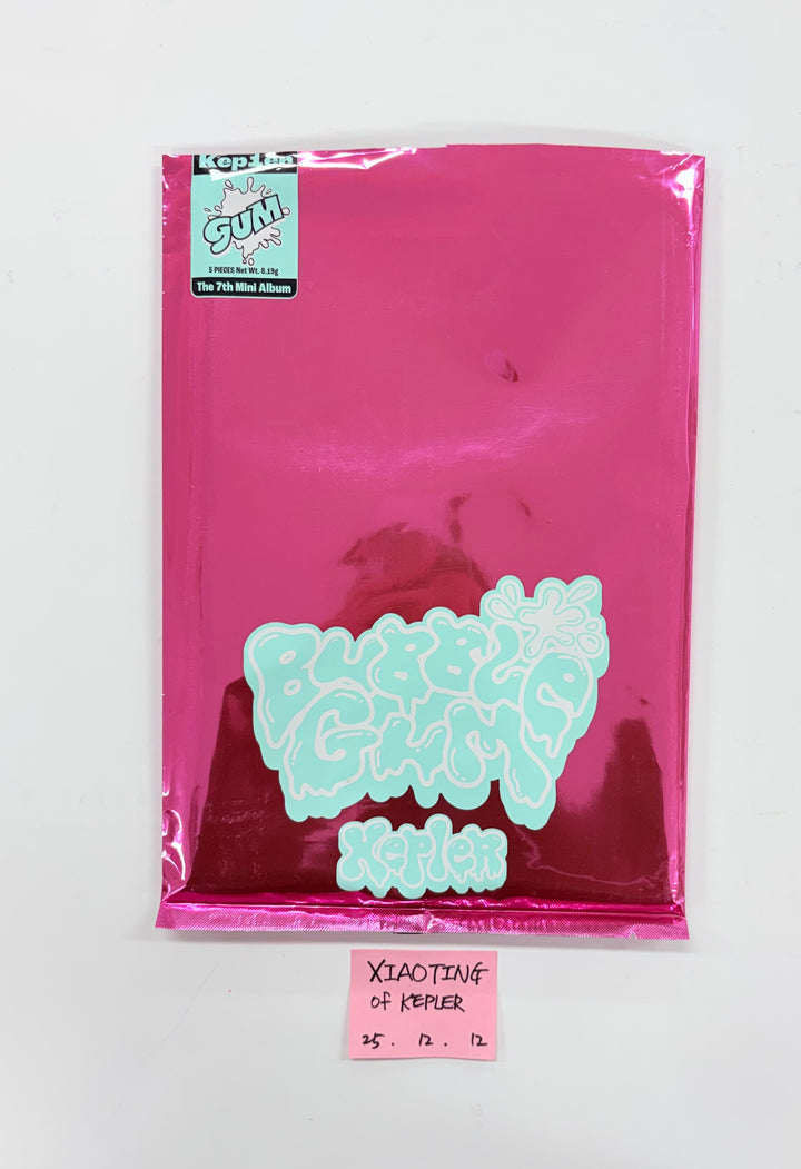 XIAOTING (ofKep1er) "BUBBLE GUM" - Hand Autographed(Signed) Album [25.12.12]