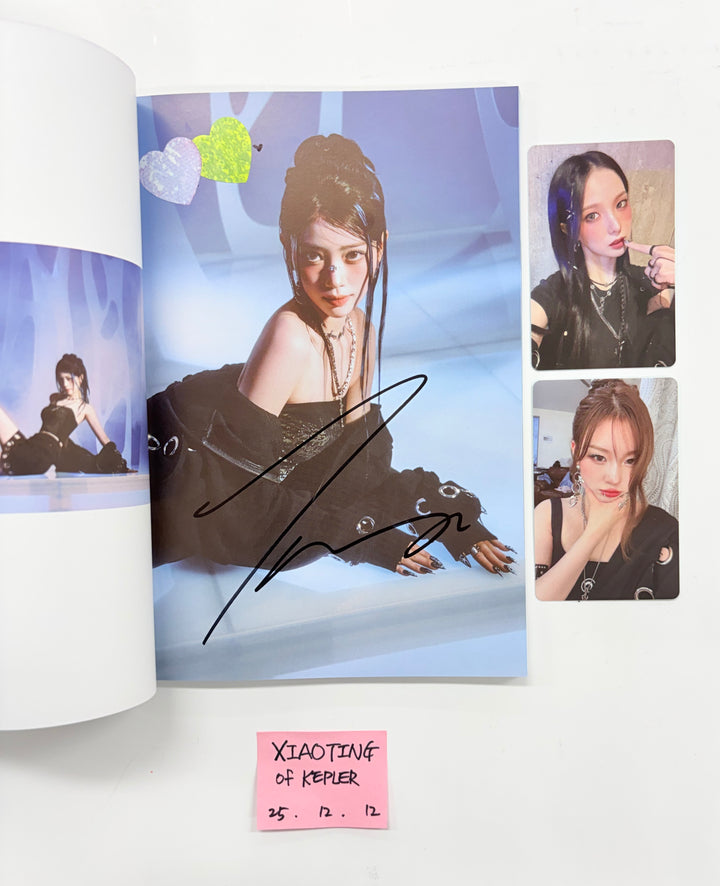 XIAOTING (ofKep1er) "BUBBLE GUM" - Hand Autographed(Signed) Album [25.12.12]