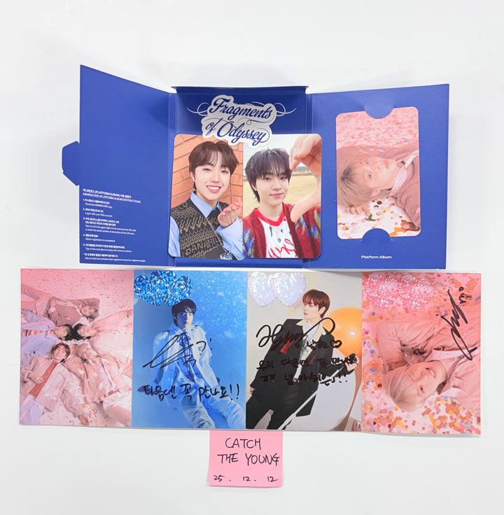 CATCH THE YOUNG "Catch The Young : Fragments of Odyssey" - Hand Autographed(Signed) Album [25.12.12]