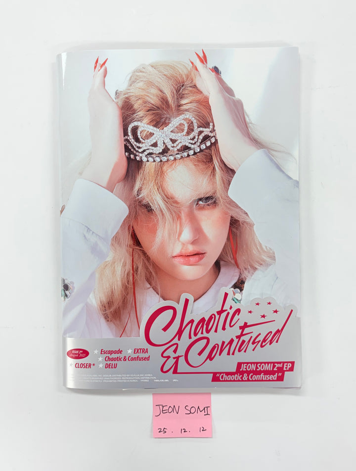 JEONSOMI "Chaotic & Confused" - Hand Autographed(Signed) Album [25.12.12]