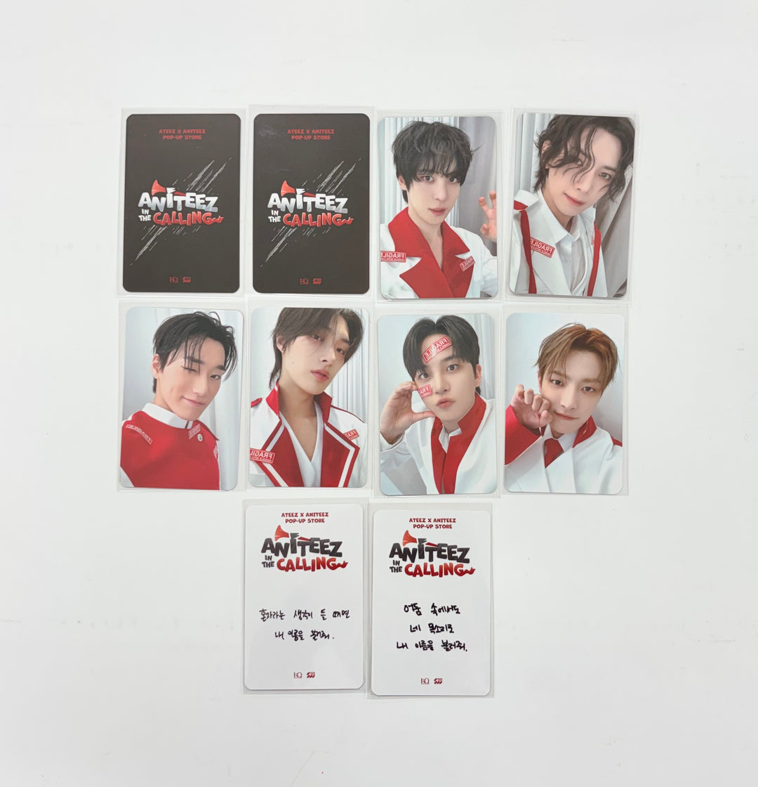 ATEEZ - "ANITEEZ in The CALLING" POP-UP Store MD Event Photocard [25.12.12]