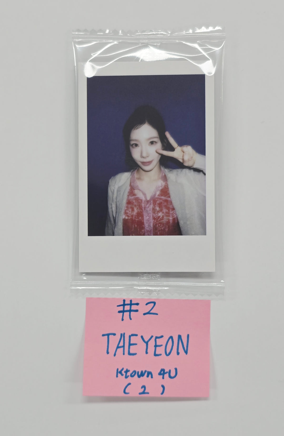 TAEYEON "Panorama" - Ktown4U Pre-Order Benefit Photocard R2 (DIGIPACK Ver.) [25.12.12]