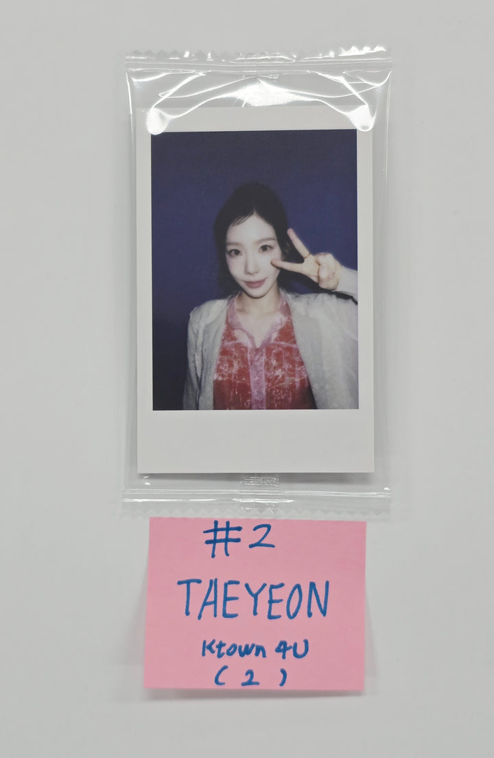TAEYEON "Panorama" - Ktown4U Pre-Order Benefit Photocard R2 (DIGIPACK Ver.) [25.12.12]