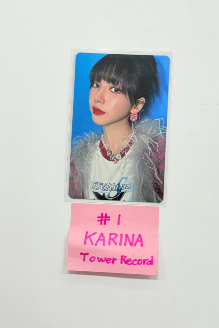 Aespa "Hot Mess" - Tower Record Pre-Order Benefit Photocard [25.12.12]