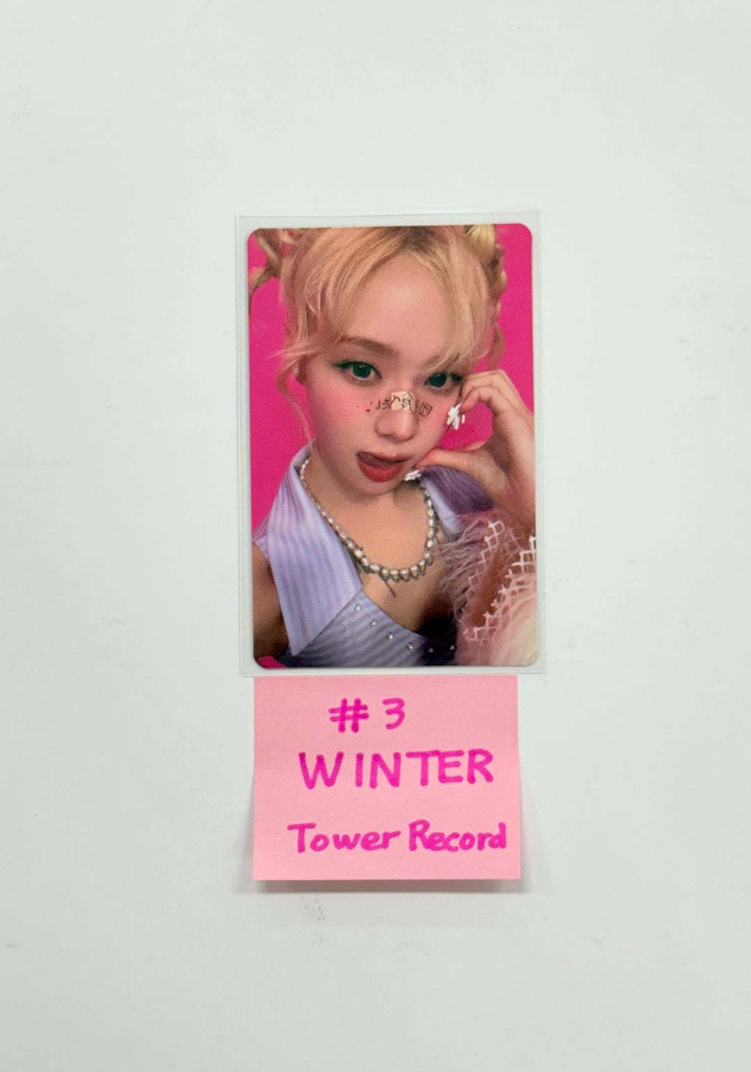 Aespa "Hot Mess" - Tower Record Pre-Order Benefit Photocard [25.12.12]
