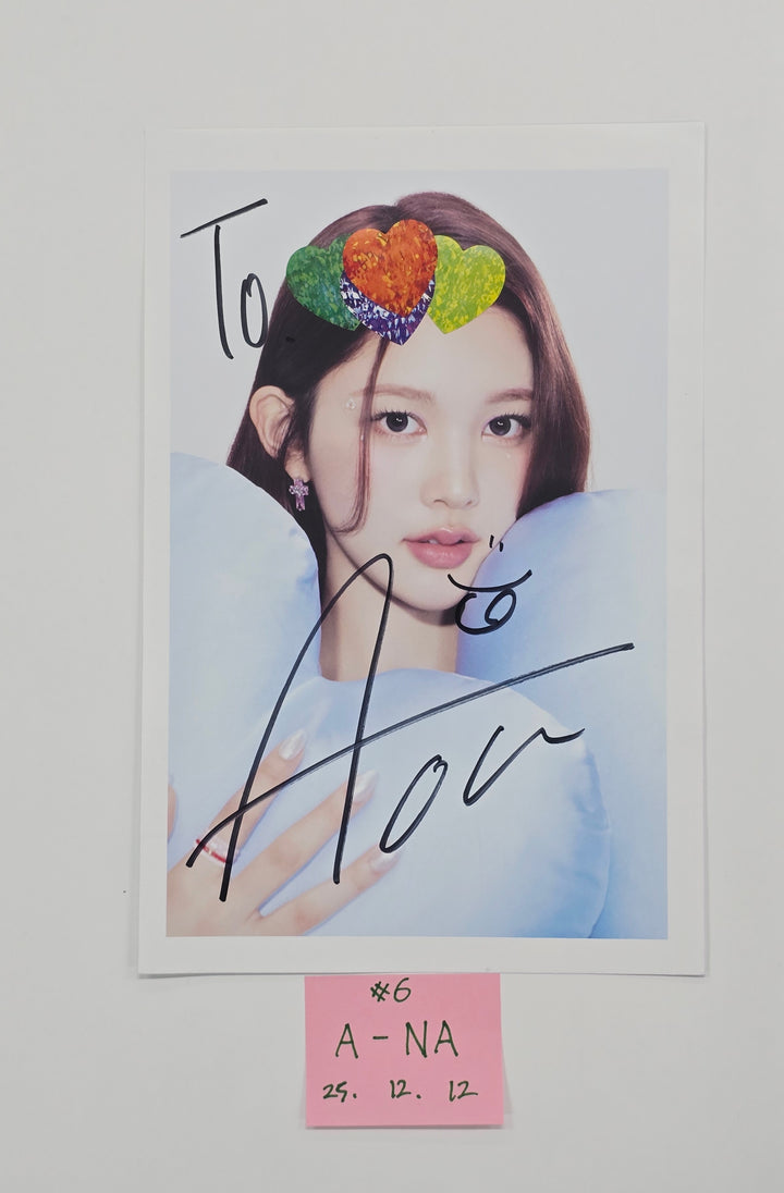 Hearts2Hearts "FOCUS" - A Cut Page From Fansign Event Album [25.12.12]