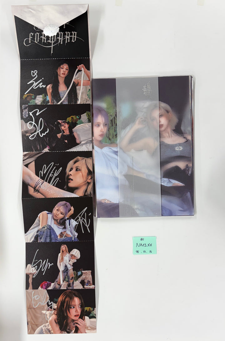 NMIXX "Fe3O4: FORWARD" - Hand Autograhped(Signed) Promo Album [25.12.15]