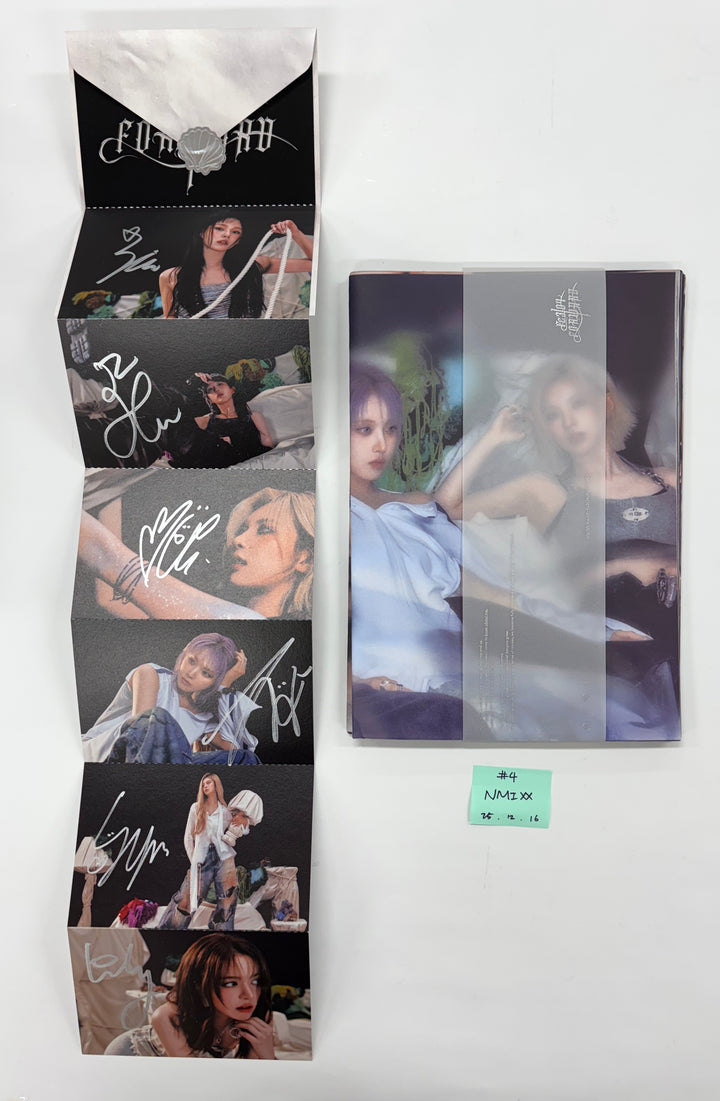 NMIXX "Fe3O4: FORWARD" - Hand Autograhped(Signed) Promo Album [25.12.15]