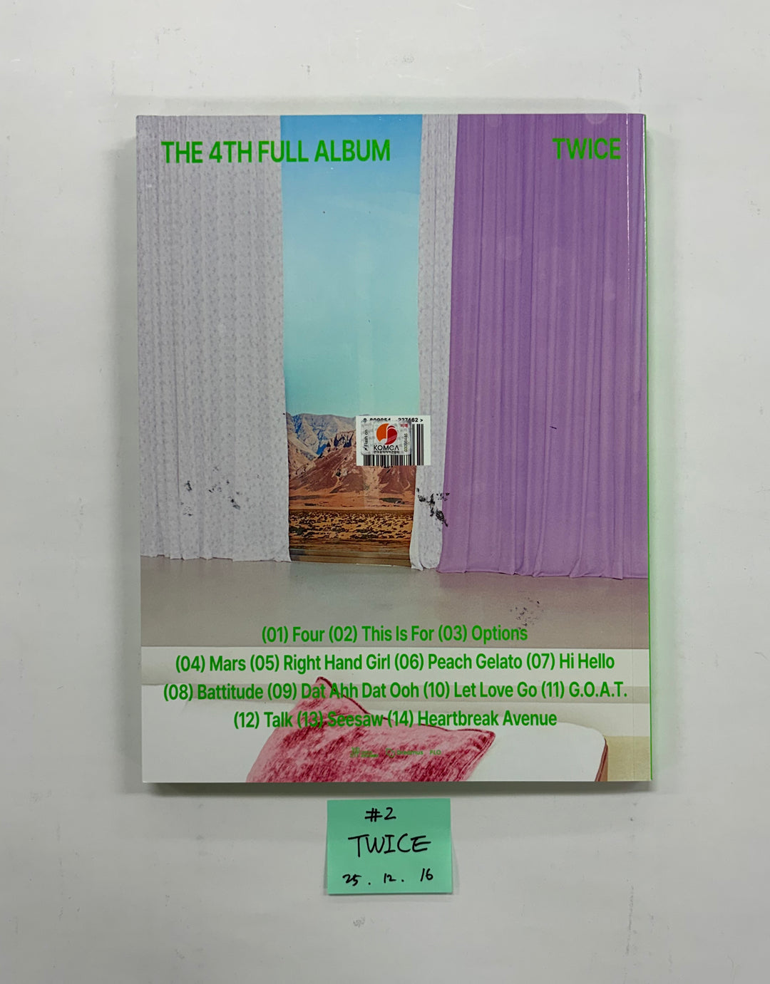 TWICE "THIS IS FOR" - Hand Autographed(Signed) Promo Album [25.12.15]