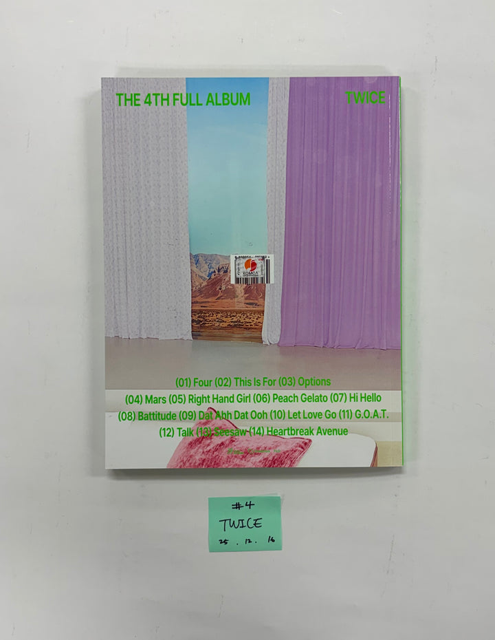 TWICE "THIS IS FOR" - Hand Autographed(Signed) Promo Album [25.12.15]