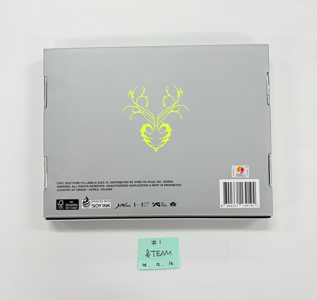 &TEAM "Back to Life" - Hand Autographed(Signed) Promo Album [25.12.15]