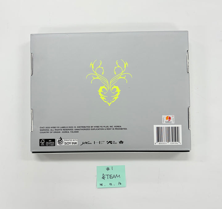 &TEAM "Back to Life" - Hand Autographed(Signed) Promo Album [25.12.15]