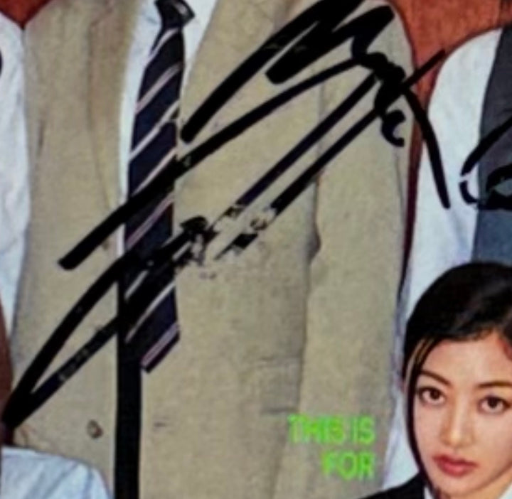 TWICE "THIS IS FOR" - Hand Autographed(Signed) Promo Album [25.12.15]
