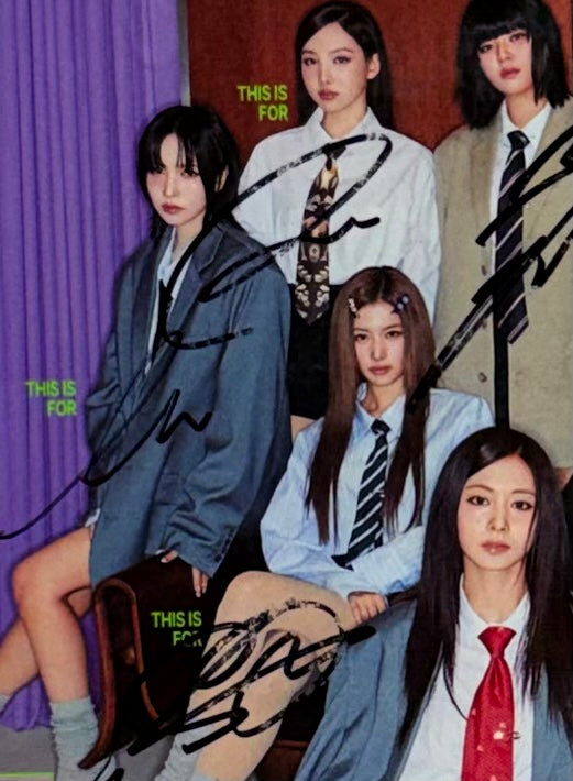 TWICE "THIS IS FOR" - Hand Autographed(Signed) Promo Album [25.12.15]