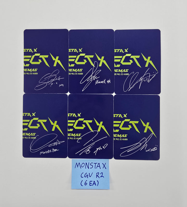 Monsta X - "Monsta X : Connect X in Cinemas" CGV Event Photocard set (6ea) R2 [25.12.15]