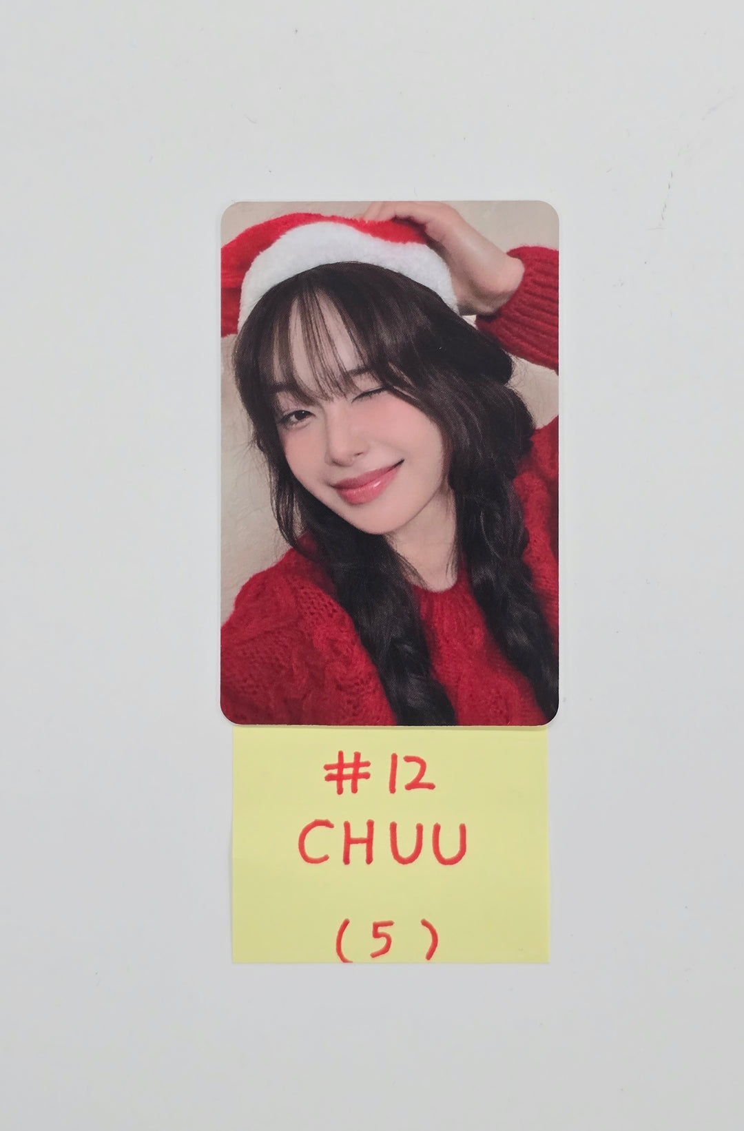 Chuu - 2nd Tiny-Con "첫 눈이 오면 그때 거기서 만나" Trading Photocard [25.12.15]