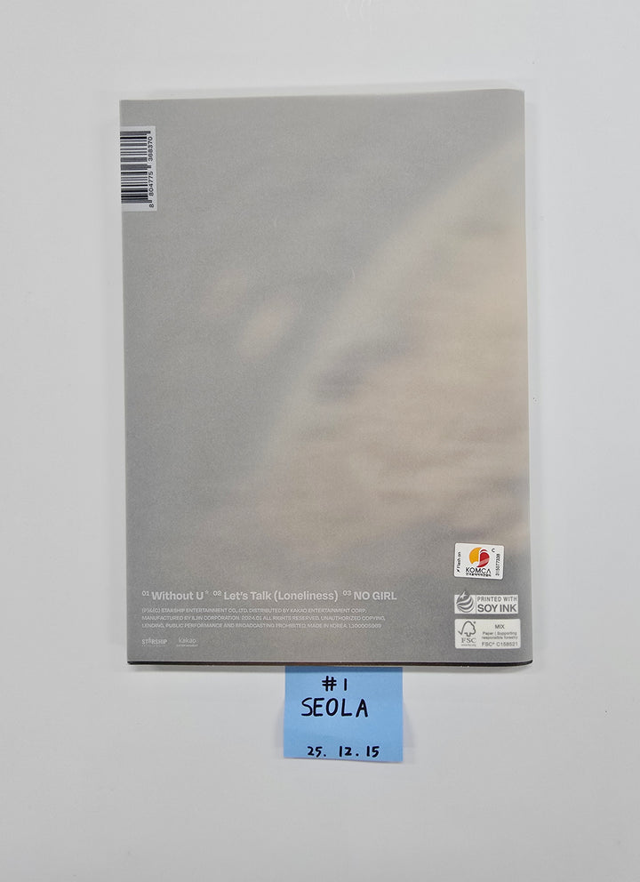 Seola (Of WJSN) "Inside Out" 1st Mini - Hand Autographed(Signed) Album [25.12.15]