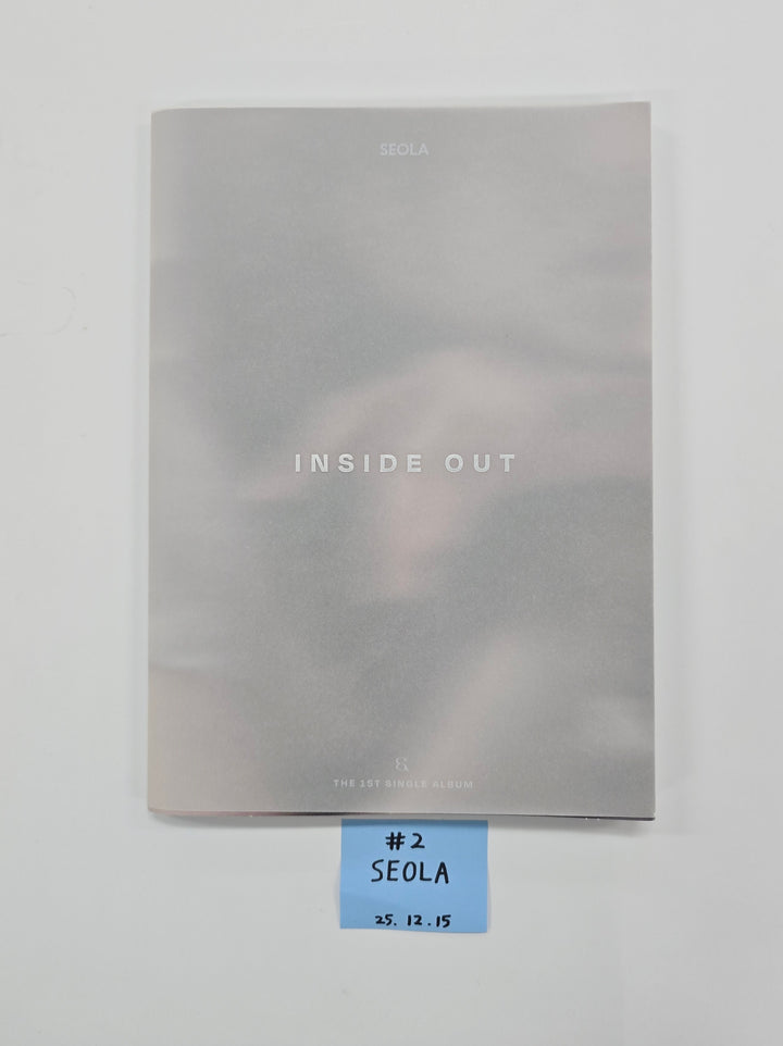 Seola (Of WJSN) "Inside Out" 1st Mini - Hand Autographed(Signed) Album [25.12.15]
