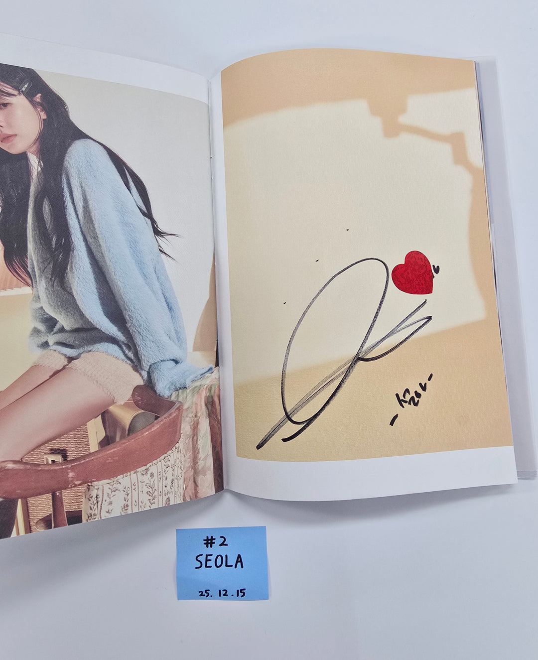 Seola (Of WJSN) "Inside Out" 1st Mini - Hand Autographed(Signed) Album [25.12.15]