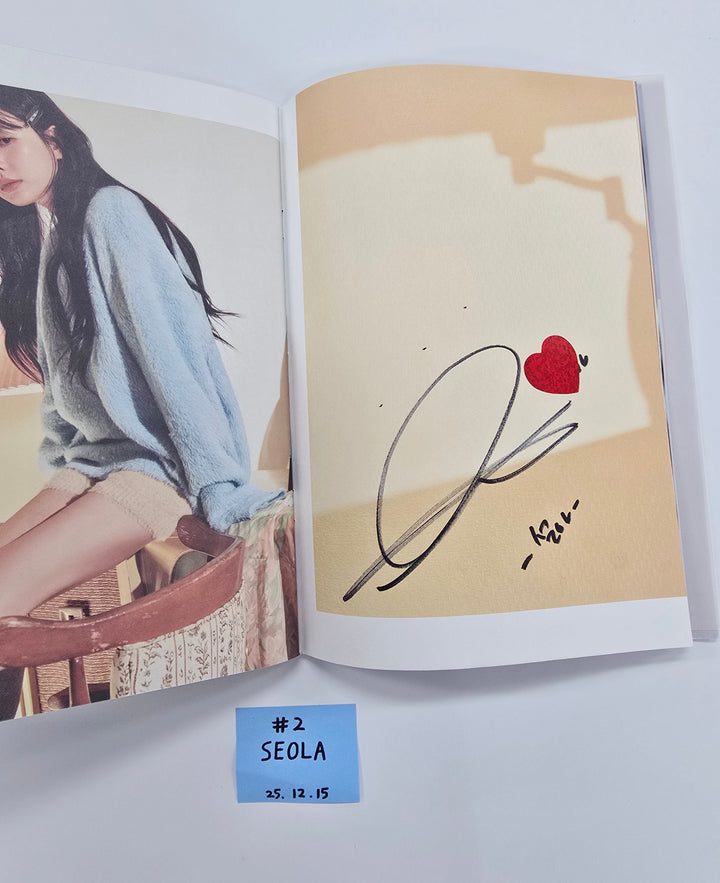 Seola (Of WJSN) "Inside Out" 1st Mini - Hand Autographed(Signed) Album [25.12.15]
