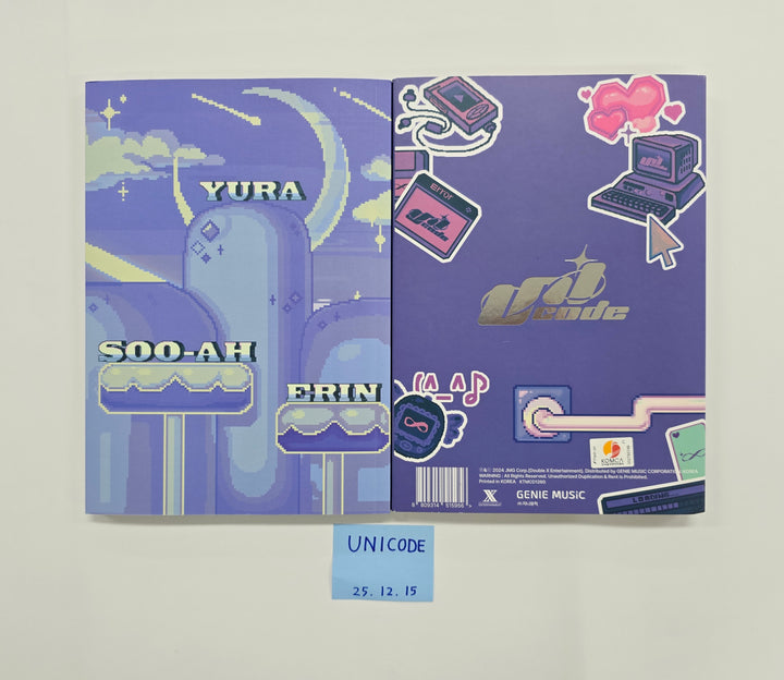 UNICODE "Hello World : Code J" - Hand Autographed(Signed) Album [25.12.15]