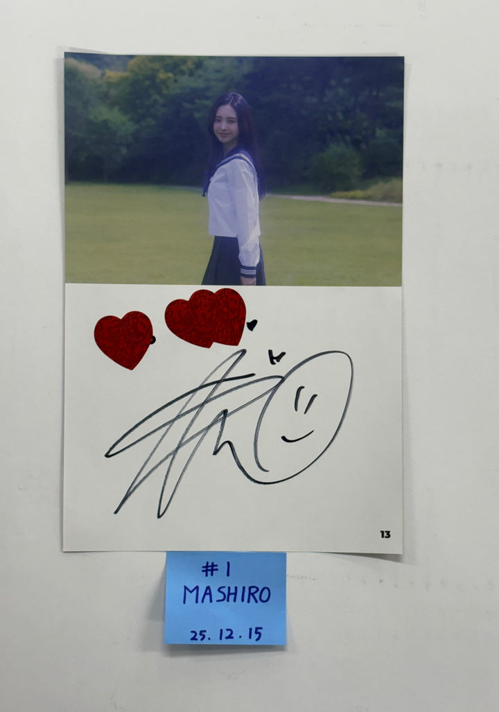 MADEIN “DEBUT EP: 상승” - A Cut Page From Fansign Event Album [25.12.15]