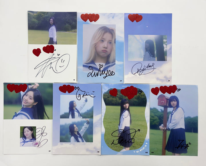 MADEIN “DEBUT EP: 상승” - A Cut Page From Fansign Event Album [25.12.15]