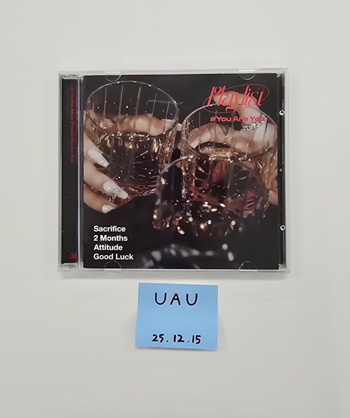 UAU "Playlist #You Are You" - Hand Autographed(Signed) Promo Album [25.12.15]