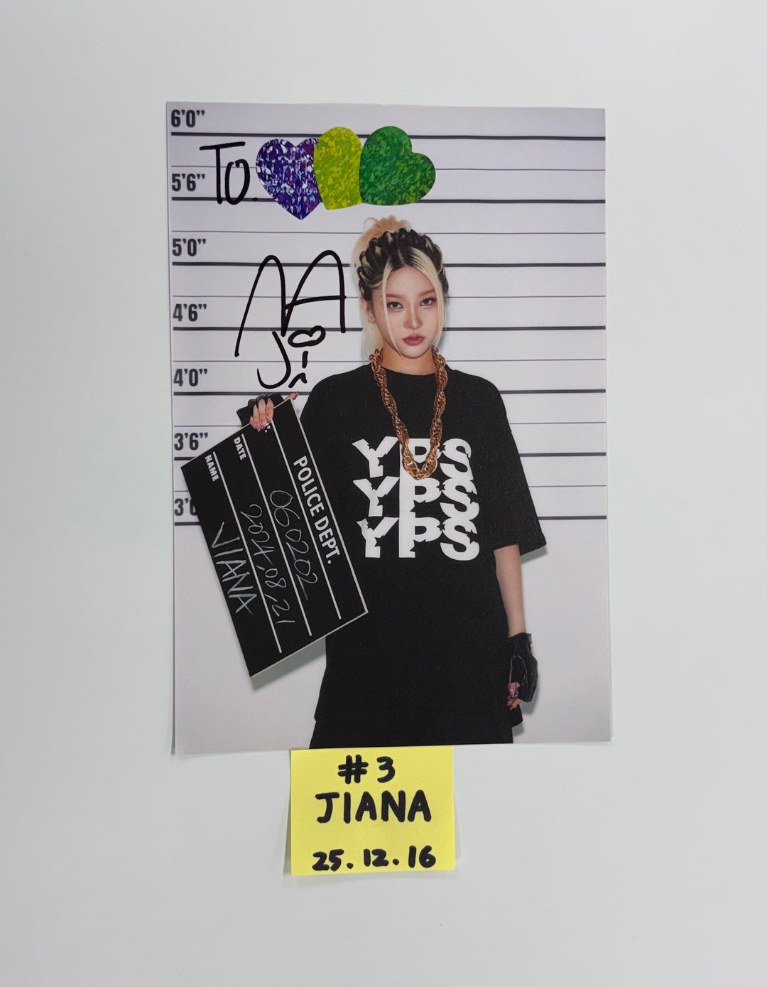 YOUNG POSSE "Ate That"  - A Cut Page From Fansign Event Album [25.12.16]