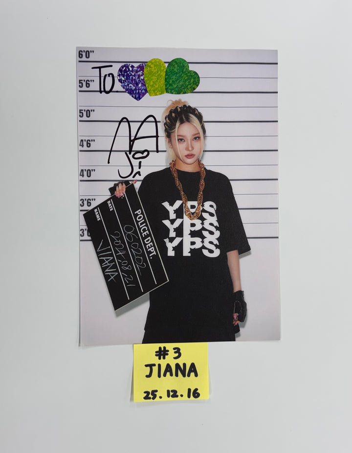 YOUNG POSSE "Ate That"  - A Cut Page From Fansign Event Album [25.12.16]