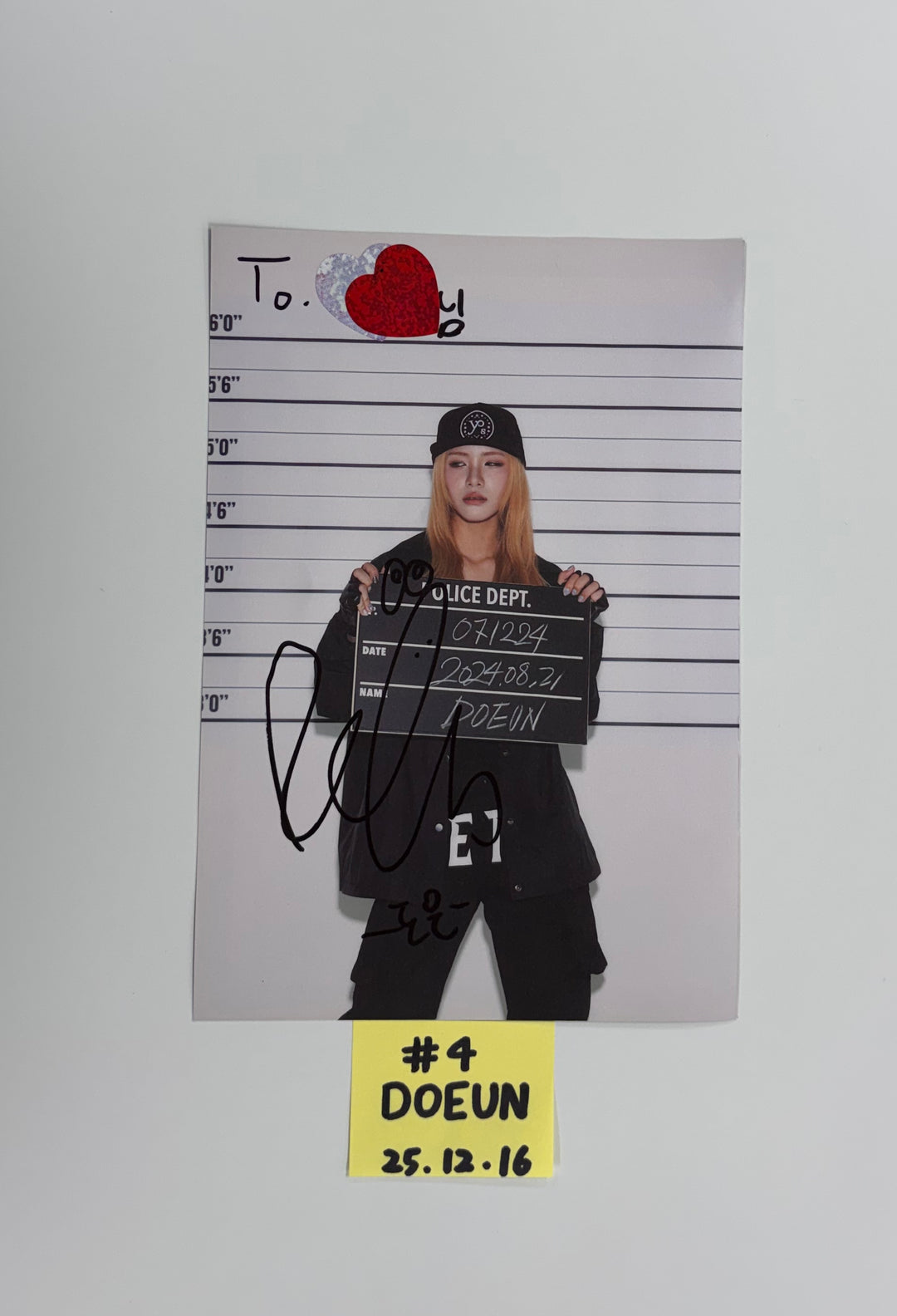 YOUNG POSSE "Ate That"  - A Cut Page From Fansign Event Album [25.12.16]