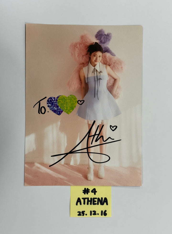 FIFTY FIFTY "Day & Night" - A Cut Page From Fansign Event Album [25.12.16]