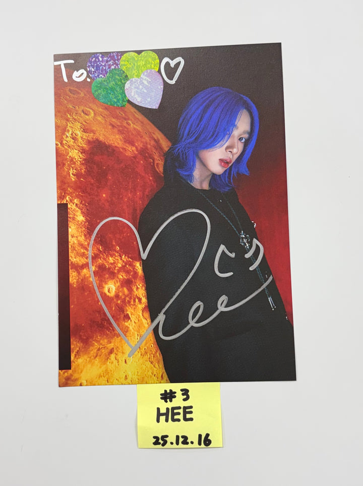 DXMON "HYPERSPACE" - A Cut Page From Fansign Event Album [25.12.16]