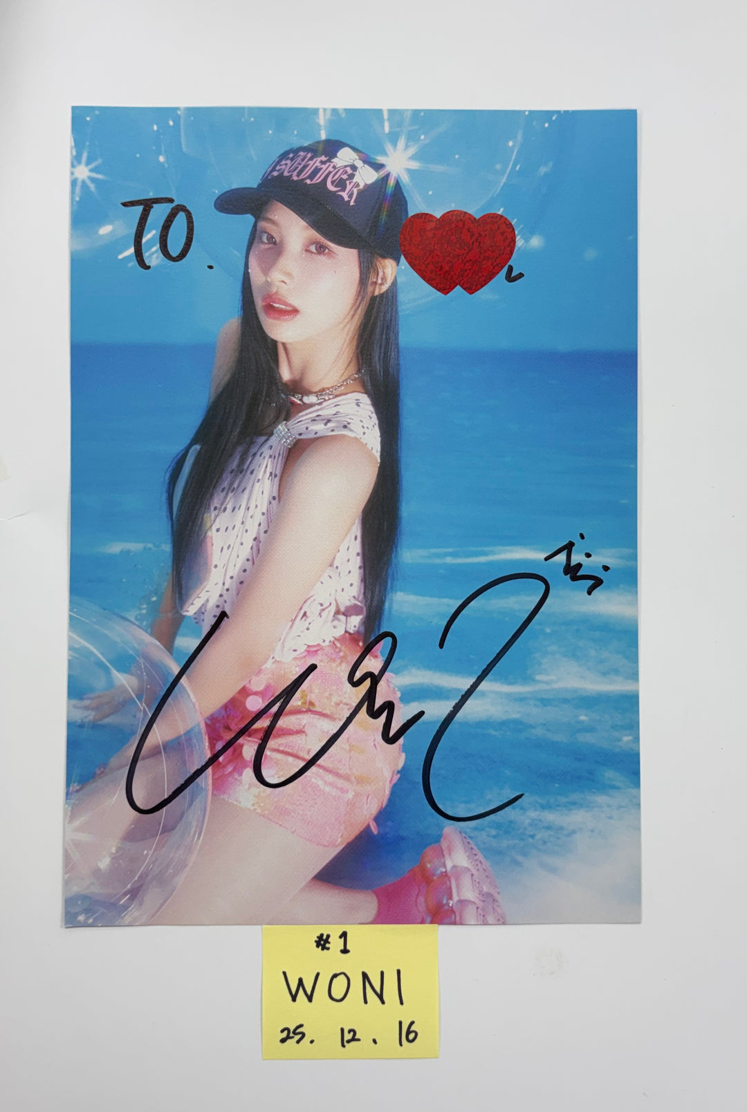 RESCENE  "SCENEDROME" - A Cut Page From Fansign Event Album [25.12.16]